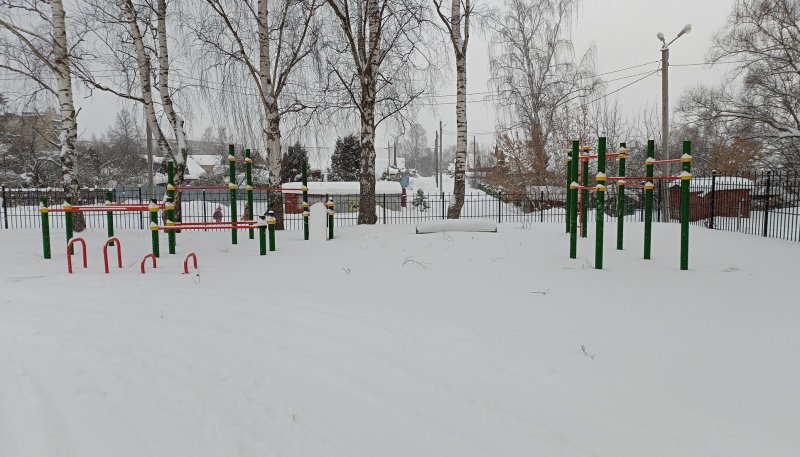 Площадка для воркаута в городе Тутаев №12732 Маленькая Хомуты фото