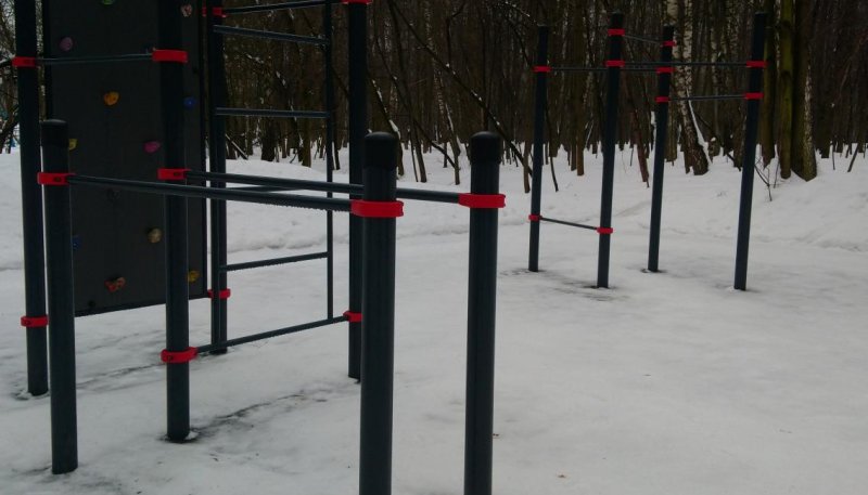 Площадка для воркаута в городе Москва №12739 Маленькая Хомуты фото