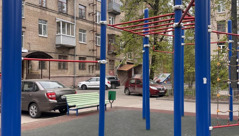 Площадка для воркаута в городе Жуковский №13123 Маленькая Хомуты фото