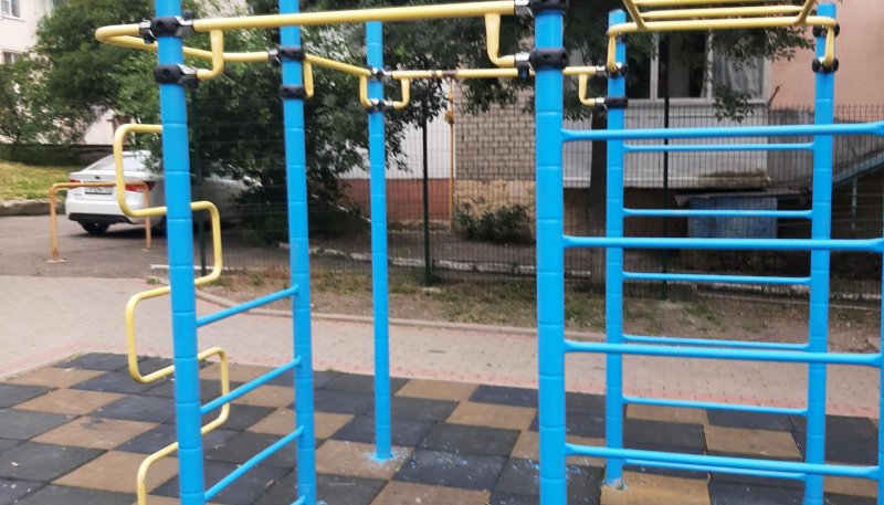 Площадка для воркаута в городе Геленджик №13145 Средняя Хомуты фото