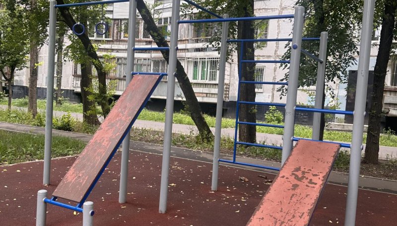 Площадка для воркаута в городе Москва №2007 Маленькая Хомуты фото