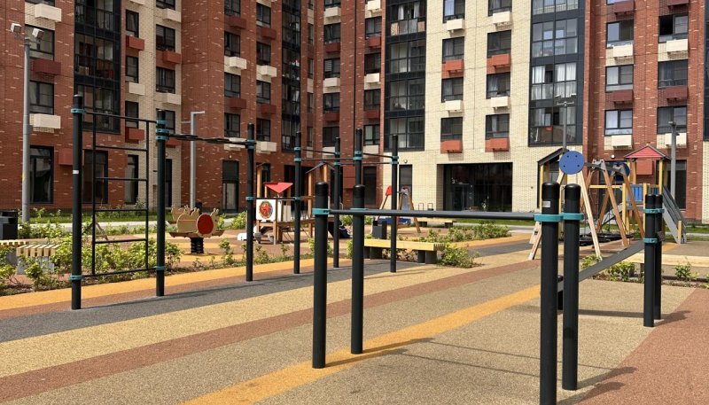 Площадка для воркаута в городе Москва №13181 Маленькая Хомуты фото