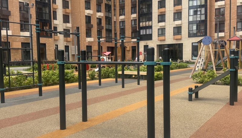 Площадка для воркаута в городе Москва №13180 Маленькая Хомуты фото