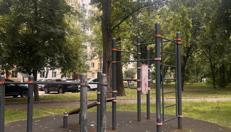 Площадка для воркаута в городе Москва №13185 Маленькая Хомуты фото