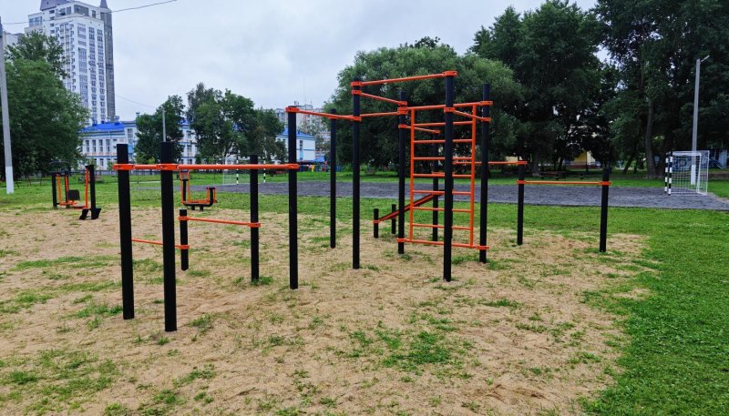 Площадка для воркаута в городе Минск №13188 Маленькая Хомуты фото