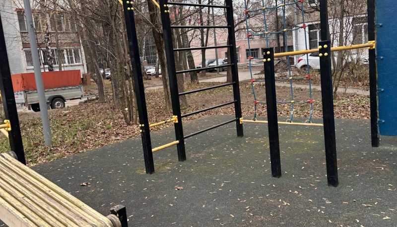 Площадка для воркаута в городе Москва №13234 Маленькая Советская фото