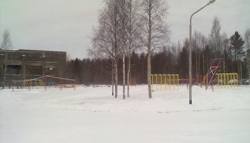 Площадка для воркаута в городе Костомукша №1969 Большая Советская фото