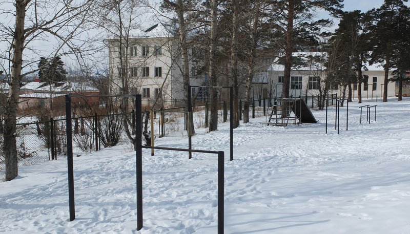 Площадка для воркаута в городе Чита №4964 Маленькая Советская фото