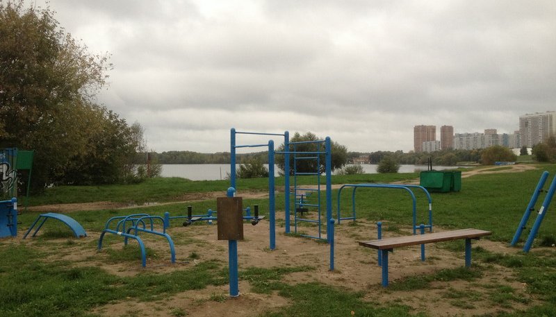 Площадка для воркаута в городе Москва №2567 Средняя Хомуты фото