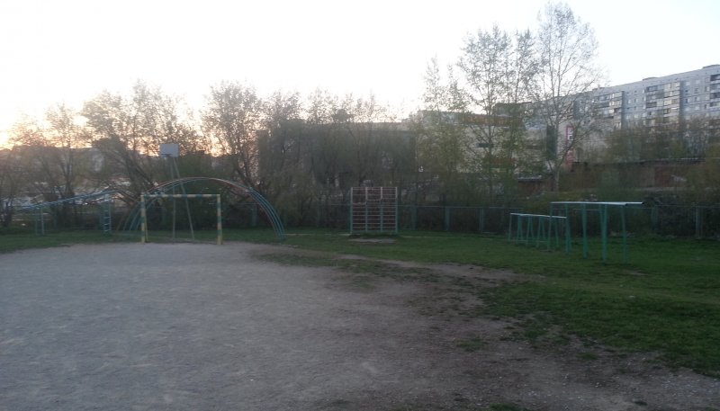 Площадка для воркаута в городе Новосибирск №2881 Маленькая Советская фото