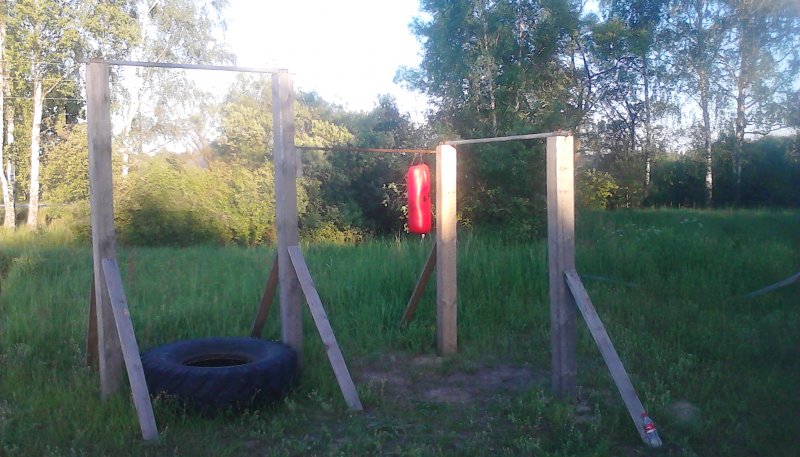 Площадка для воркаута в городе Егорьевск №2963 Маленькая Советская фото