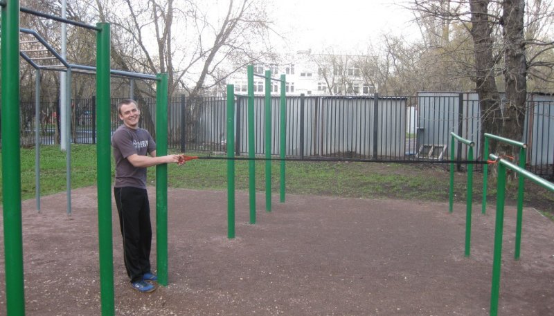Площадка для воркаута в городе Москва №799 Средняя Советская фото