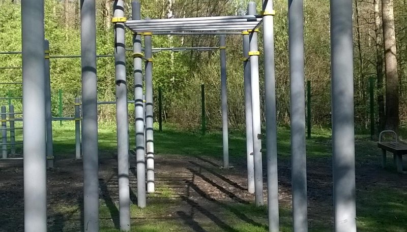 Площадка для воркаута в городе Москва №2644 Средняя Хомуты фото