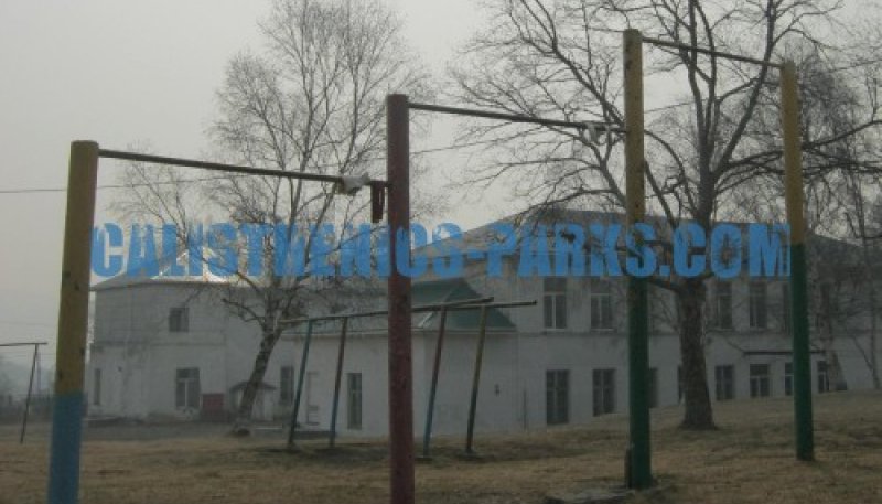 Площадка для воркаута в городе Дальнегорск №3472 Маленькая Советская фото