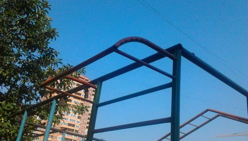 Площадка для воркаута в городе Новосибирск №664 Маленькая Советская фото