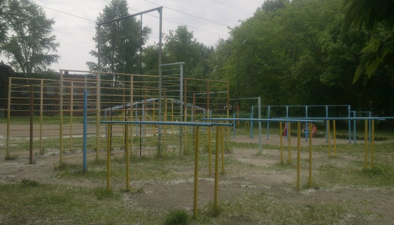 Площадка для воркаута в городе Омск №950 Большая Советская фото