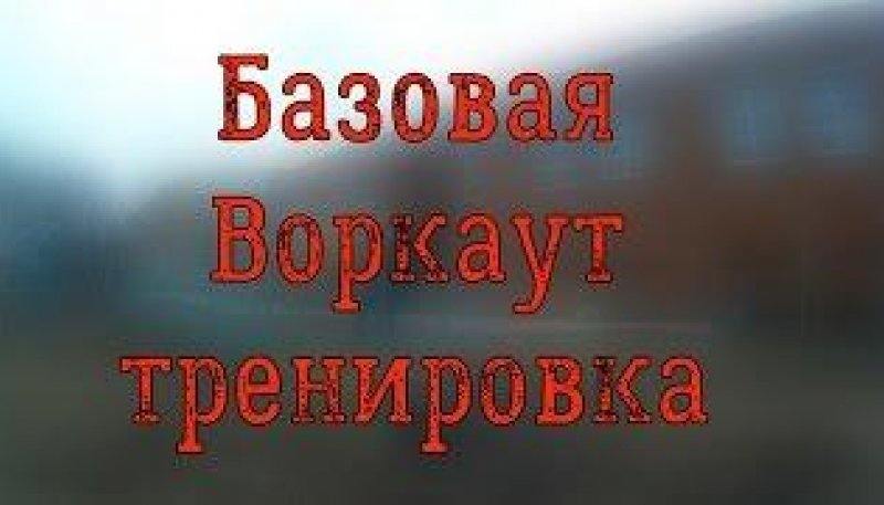БАЗОВАЯ ВОРКАУТ ТРЕНИРОВКА! Как накачаться на турниках и брусьях.