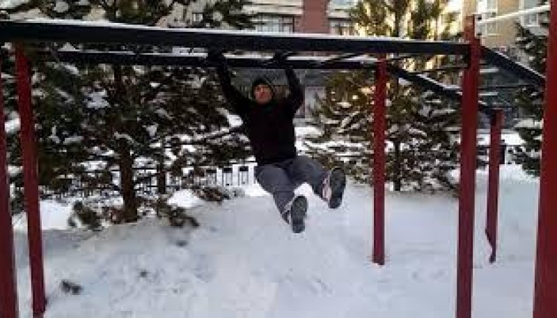 троллим подтягивания с уголком