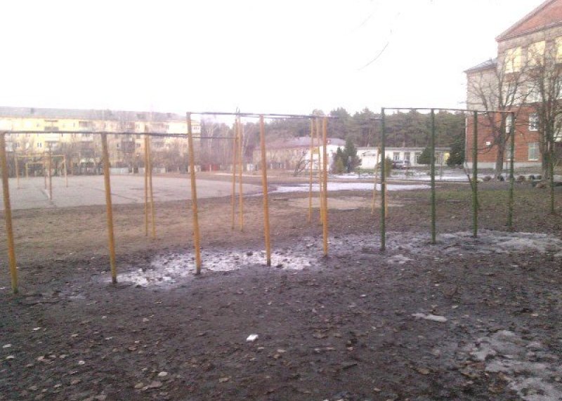 Площадка для воркаута в городе Жуковский №2749 Маленькая Советская фото
