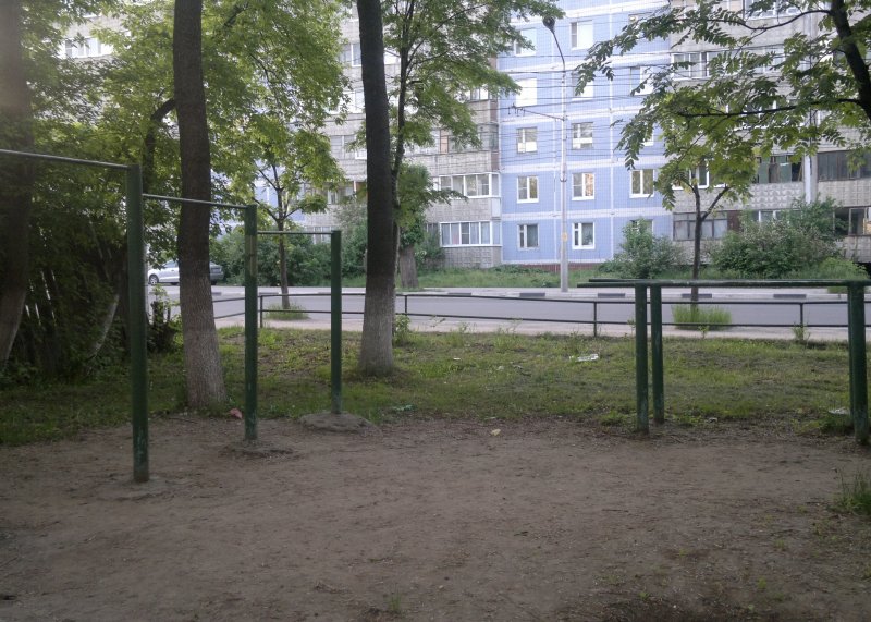 Площадка для воркаута в городе Рязань №904 Маленькая Советская фото