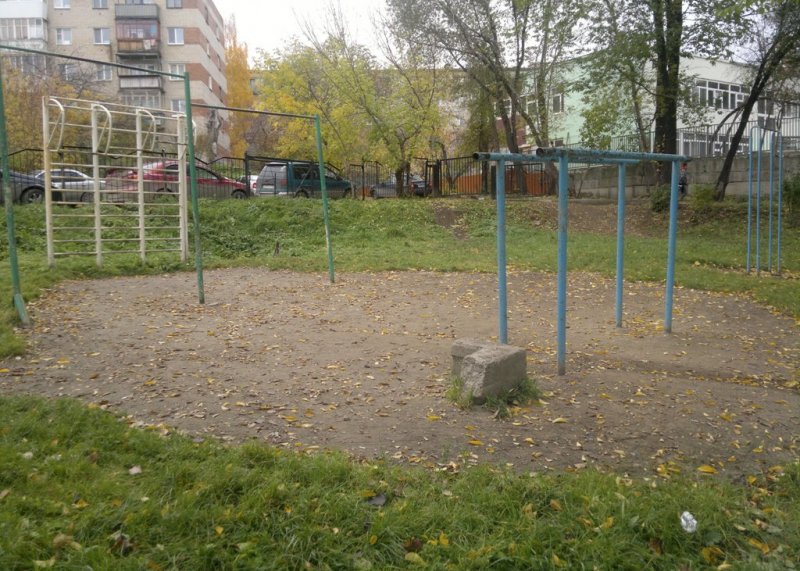 Площадка для воркаута в городе Екатеринбург №2519 Маленькая Советская фото