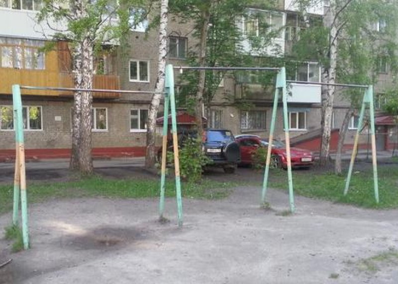 Площадка для воркаута в городе Томск №2213 Маленькая Советская фото