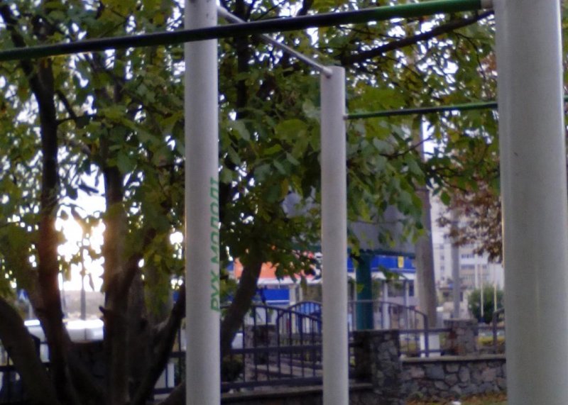 Площадка для воркаута в городе Белая Церковь №5845 Средняя Современная фото