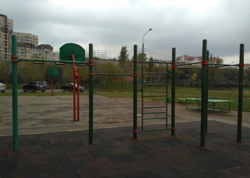 Площадка для воркаута в городе Москва №5883 Маленькая Хомуты фото