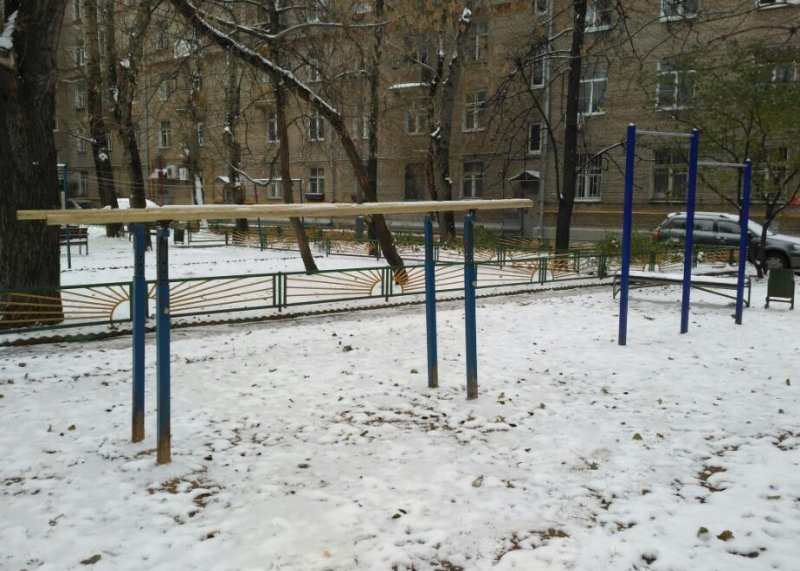 Площадка для воркаута в городе Москва №5950 Маленькая Советская фото