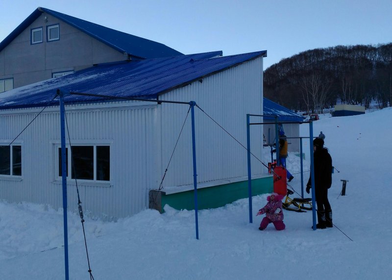 Площадка для воркаута в городе Петропавловск-Камчатский №6018 Маленькая Советская фото