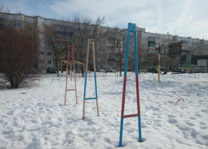 Площадка для воркаута в городе Грязи №6198 Маленькая Советская фото