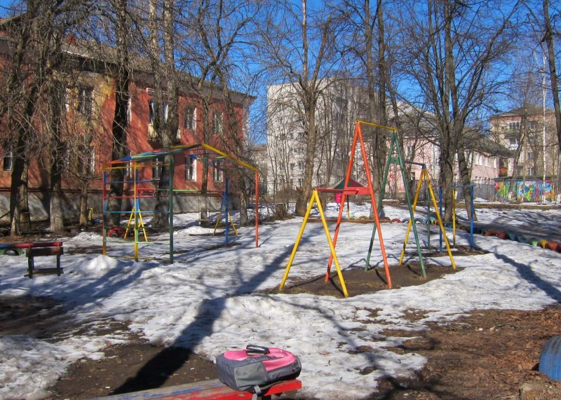 Площадка для воркаута в городе Сергиев Посад №6387 Маленькая Советская фото