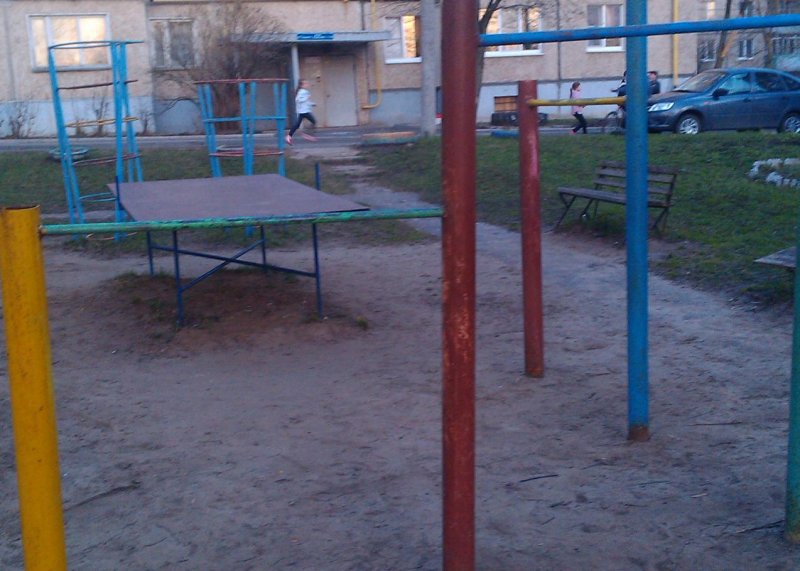 Площадка для воркаута в городе Владимир №6568 Маленькая Советская фото
