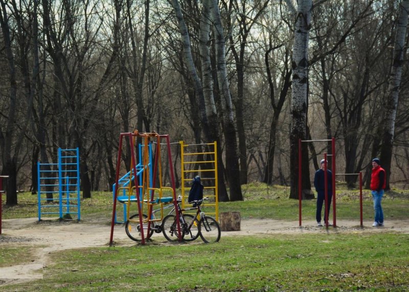 Площадка для воркаута в городе Курск №6959 Средняя Советская фото