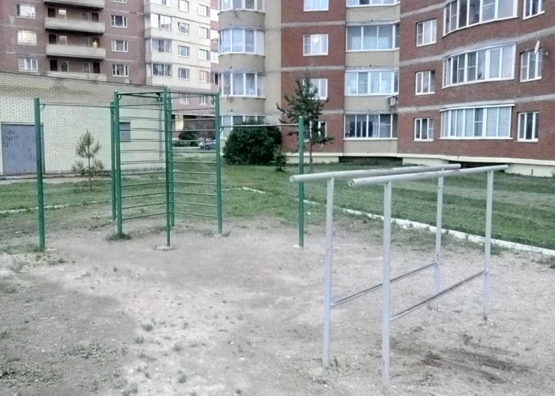 Площадка для воркаута в городе Сергиев Посад №7124 Маленькая Советская фото