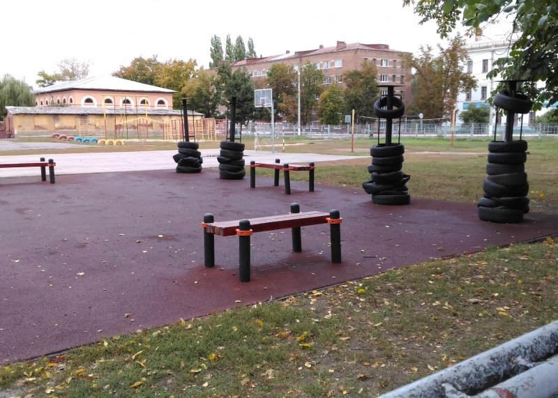 Площадка для воркаута в городе Борисоглебск №7652 Большая Хомуты фото