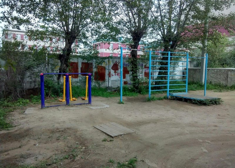 Площадка для воркаута в городе Курск №8757 Средняя Советская фото