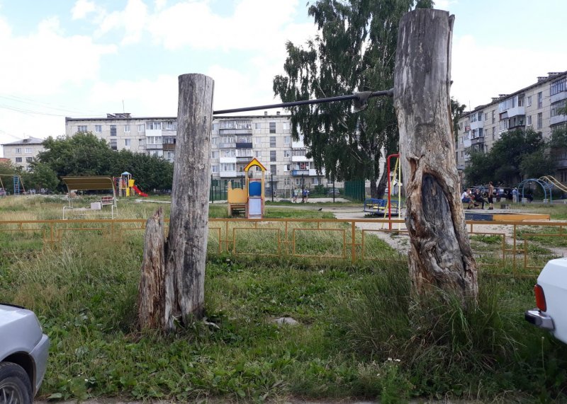 Площадка для воркаута в городе Верхняя Пышма №8830 Маленькая Советская фото