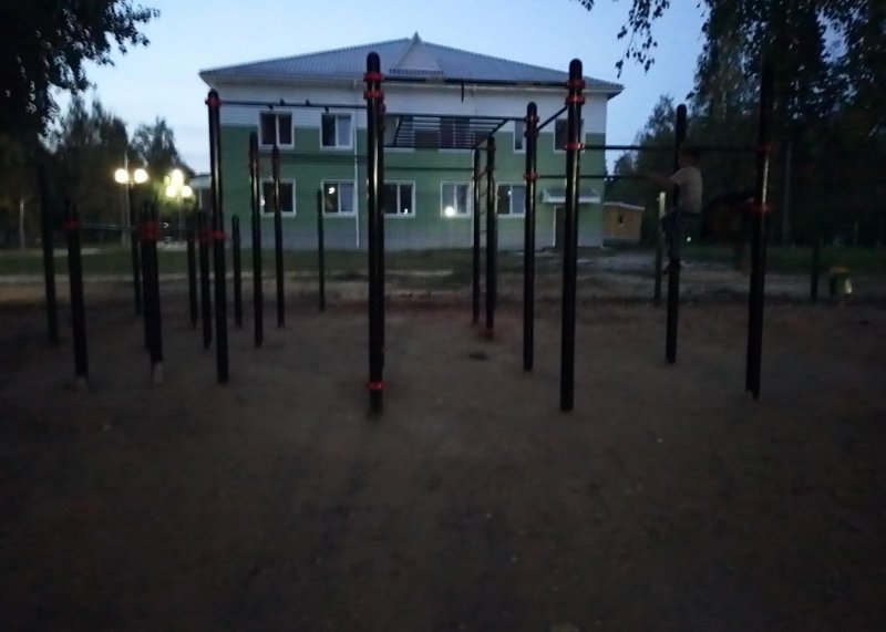 Площадка для воркаута в городе Егорьевск №8987 Средняя Хомуты фото