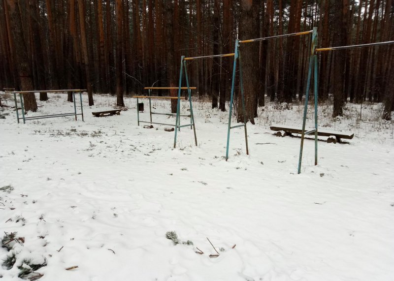 Площадка для воркаута в городе Березовский №9226 Маленькая Советская фото