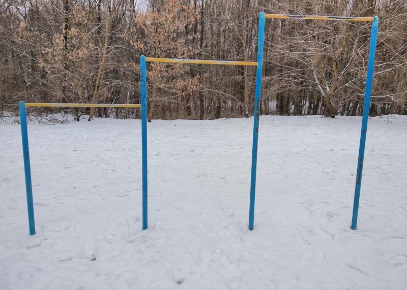 Площадка для воркаута в городе Чернигов №9241 Маленькая Советская фото