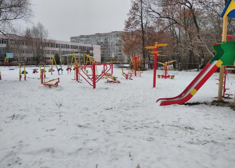 Площадка для воркаута в городе Чернигов №9243 Маленькая Советская фото