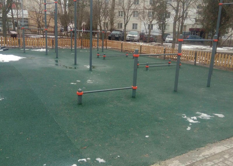 Площадка для воркаута в городе Волгодонск №9397 Маленькая Хомуты фото