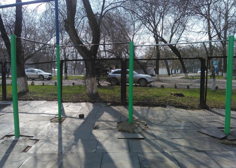Площадка для воркаута в городе Георгиевск №9412 Маленькая Советская фото