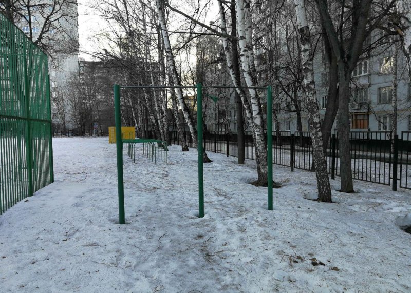 Площадка для воркаута в городе Москва №9414 Маленькая Советская фото