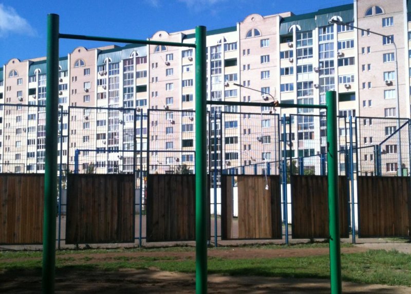 Площадка для воркаута в городе Оренбург №9653 Маленькая Советская фото