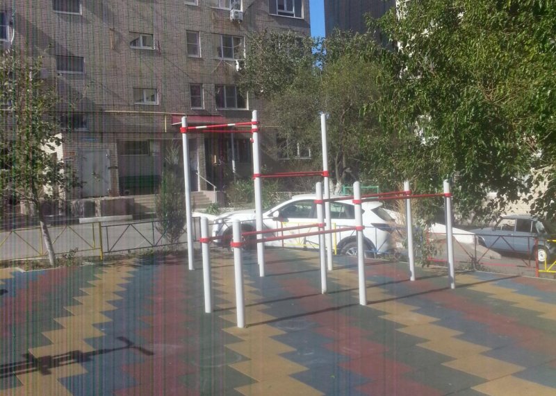 Площадка для воркаута в городе Геленджик №10134 Маленькая Хомуты фото