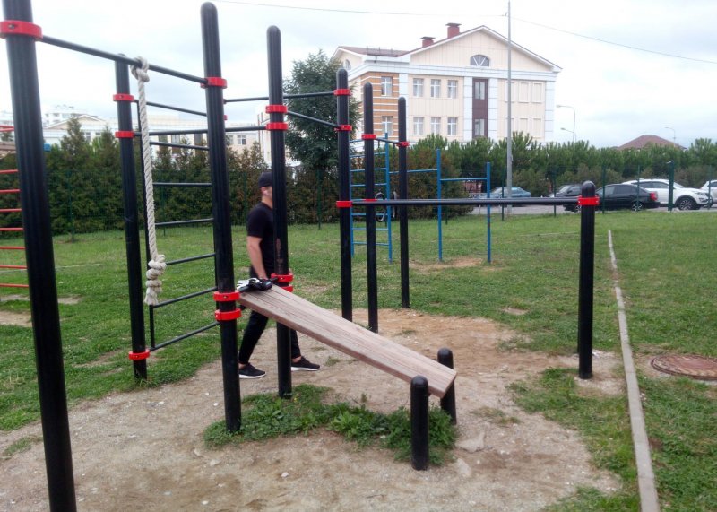 Площадка для воркаута в городе Сочи №10277 Маленькая Хомуты фото