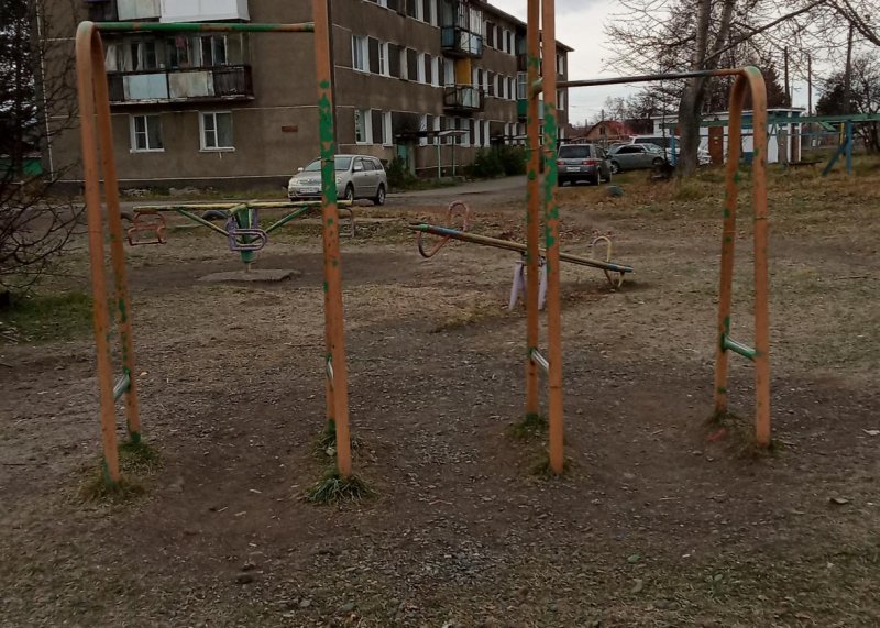 Площадка для воркаута в городе Елизово №10304 Маленькая Советская фото