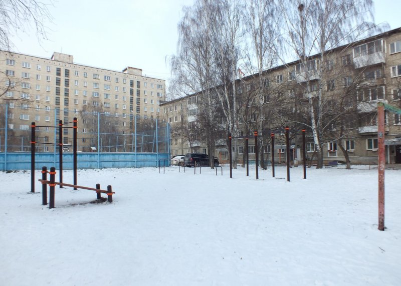 Площадка для воркаута в городе Екатеринбург №10376 Маленькая Хомуты фото